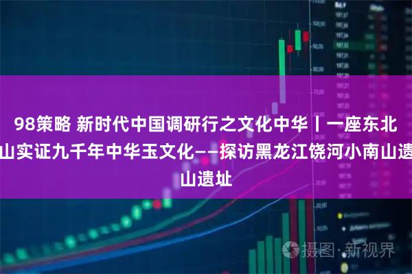 98策略 新时代中国调研行之文化中华丨一座东北小山实证九千年中华玉文化——探访黑龙江饶河小南山遗址