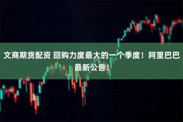 文商期货配资 回购力度最大的一个季度！阿里巴巴最新公告！