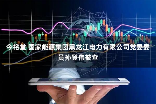 今裕堂 国家能源集团黑龙江电力有限公司党委委员孙登伟被查